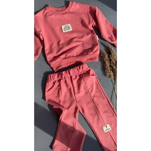 Комплект одежды Donino, размер 98, розовый, коралловый