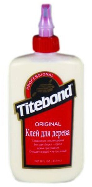 Столярный клей Titebond ORIGINAL желтый 237 мл - фотография № 2