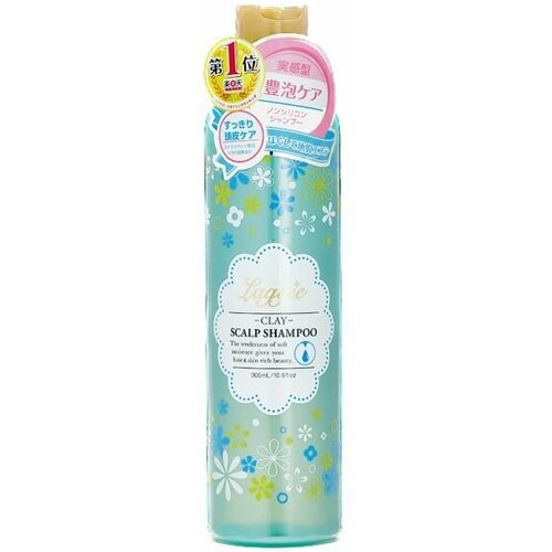 BIGAKU Шампунь для стимуляции роста и против выпадения волос Laggie Clay Scalp Shampoo