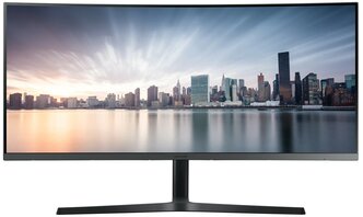 34" Монитор Samsung C34H890WGI, 3440x1440, 100 Гц, *VA, черный