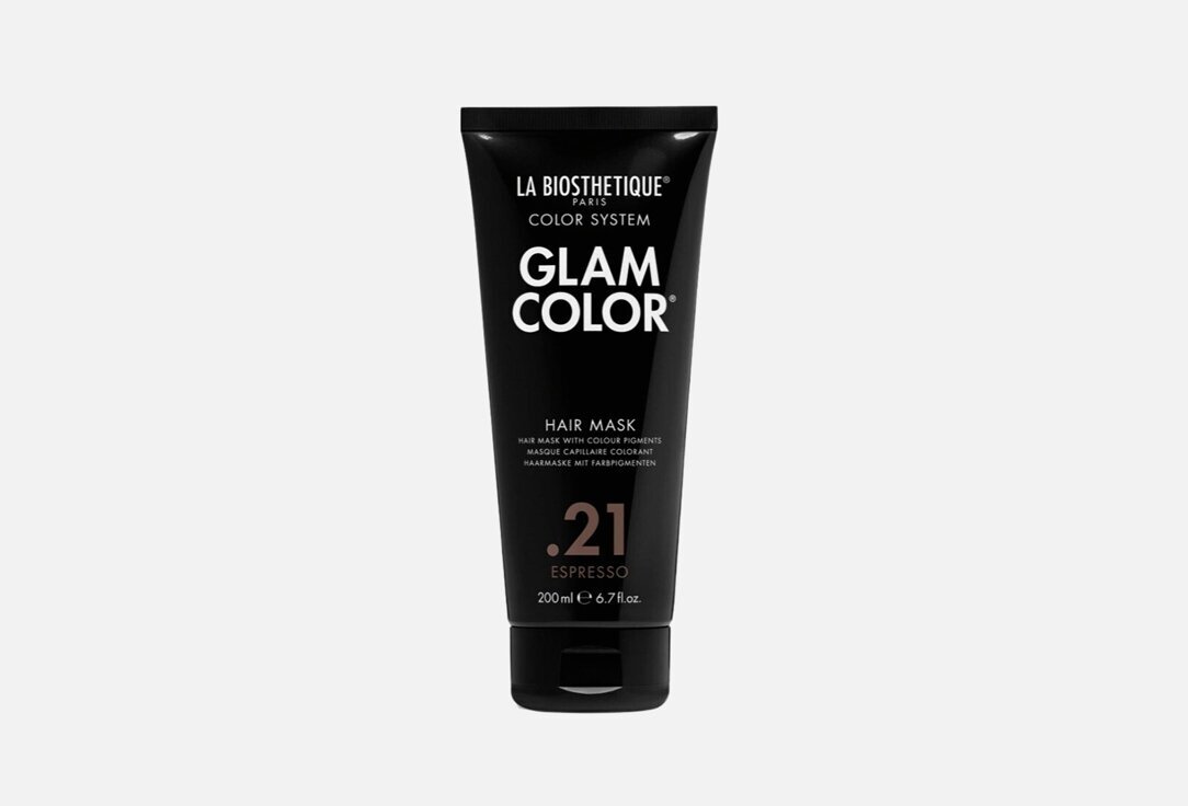 Тонирующая маска для волос La Biosthetique Glam Color Hair Mask 21 Espresso / объём 200 мл