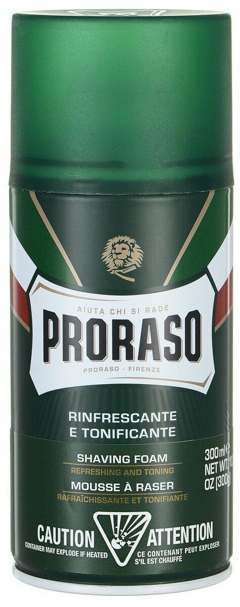 Пена для бритья Эвкалипт Proraso, 300 мл