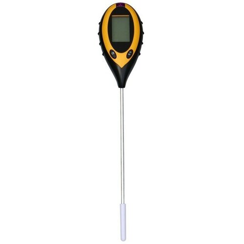 Greengo Прибор для измерения 4 в 1: влажности, кислотности, освещёности и температуры почвы