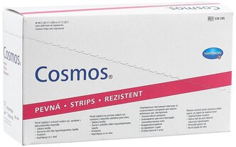 Cosmos Strips лейкопластырь бактерицидный износостойкий, 6х2 см, 250 шт.