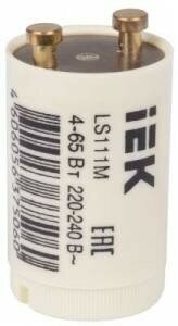 Стартер IEK 4-65Вт. 220-240В LLD111-LS-65