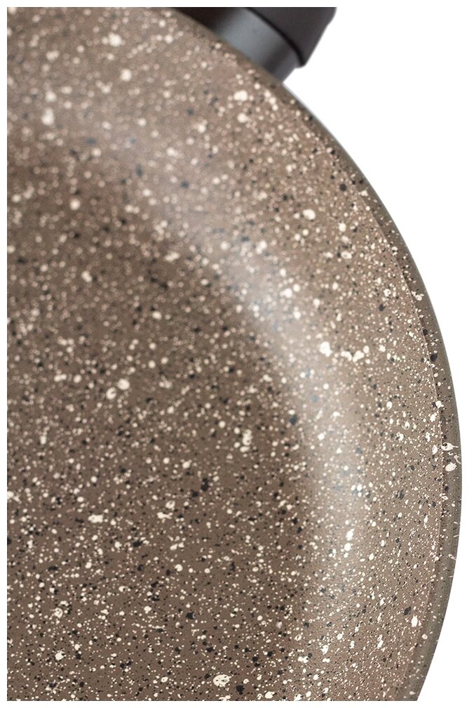 Сковорода для блинов Tima TVS titan granit induction 25 см коричневый AT-3125 - фото №5