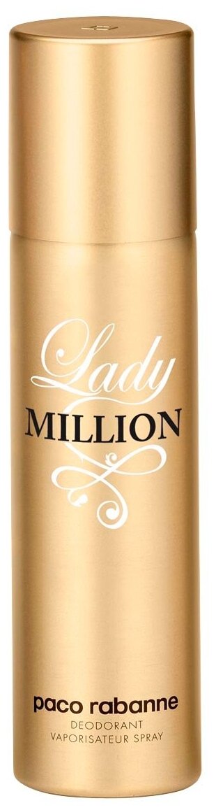 Paco Rabanne Дезодорант Lady Million, спрей, 150 мл