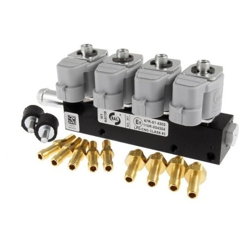 Форсунки ГБО RAIL IG1 2 Ом 4 цилиндра (оригинал)