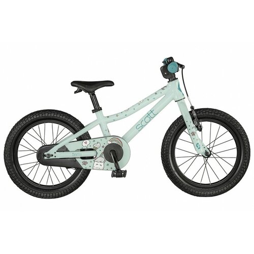 Детский велосипед SCOTT Contessa 16 2021 Голубой One Size детский велосипед forward nitro 16 2021 серый рама one size