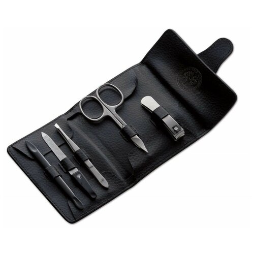 фото Набор boker arbolito manicure set classic bk04bo606, черный, 5 предметов