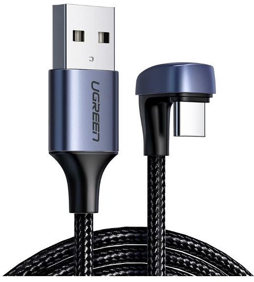 Кабель UGreen US311 USB-A - USB-C, 2 м, 1 шт, black