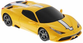 Легковой автомобиль Rastar Ferrari 458 Speciale A (71900) 1:24 желтый