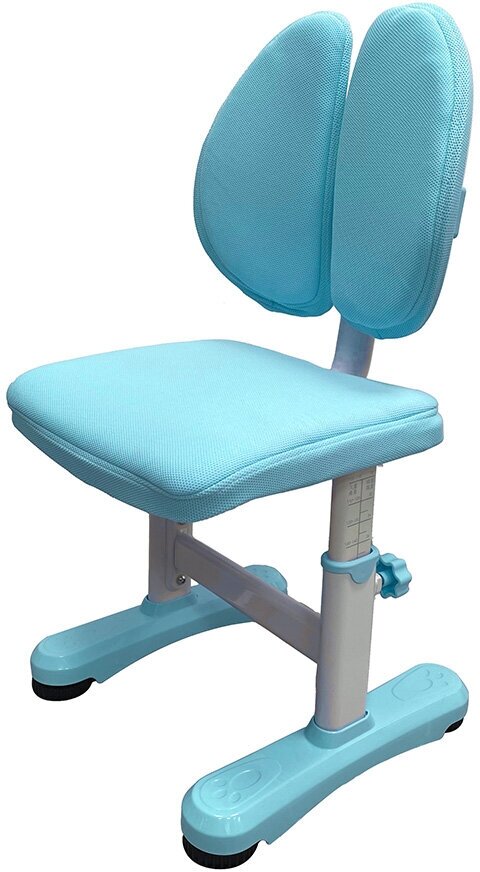 Комплект парта + стул трансформеры Carezza Blue FUNDESK - фотография № 7