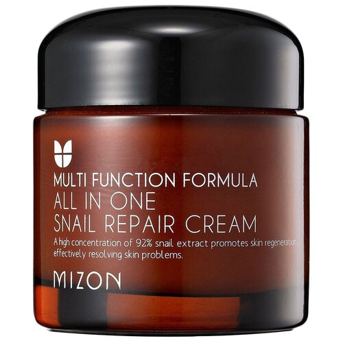 Mizon All In One Snail Repair Крем для лица с муцином улитки, 75 мл