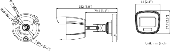 Видеокамера IP HIKVISION HiWatch , 4 мм, белый - фото №8