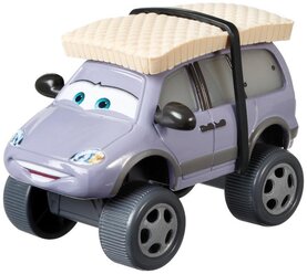Машинка Mattel Cars Лерой Траффик с зимними шинами (DXV90/GRP87) 1:55, серый/синий