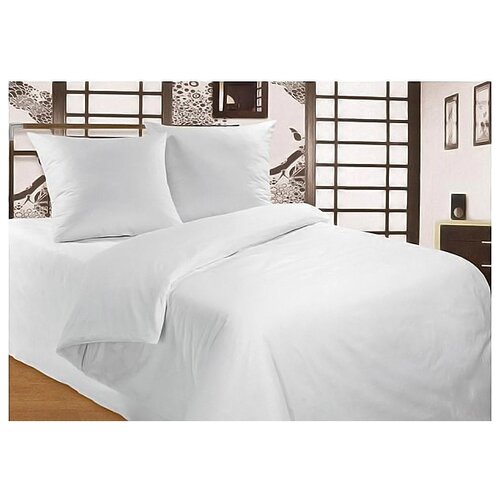 Л-Текстиль Постельное белье Queen цвет: белый (1,5 спал.)