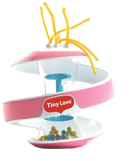 Погремушка Tiny Love Чудо-шар (со шнурками), pink