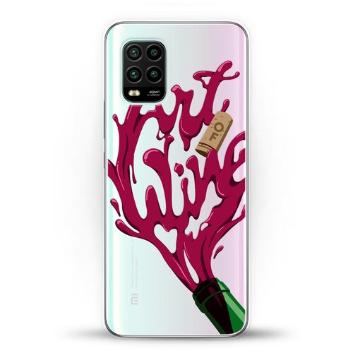 фото Силиконовый чехол art of wine на xiaomi mi 10 lite andy & paul