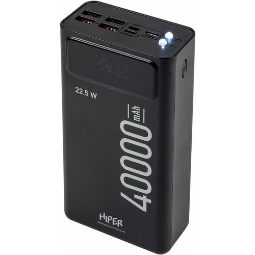 Внешний аккумулятор Hiper DELTA 40000 Black 430000₽