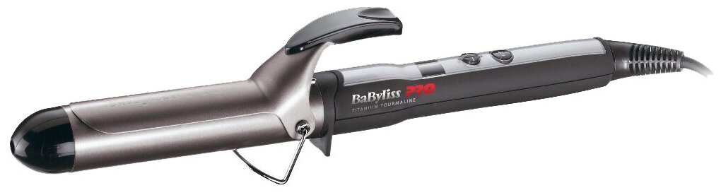 Плойка для завивки волос Babyliss Pro 32 мм с терморегуляцией титан + турмалин