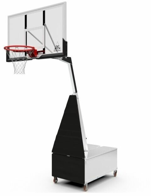 Баскетбольная мобильная стойка DFC STAND50SG / STAND56SG / STAND60SG Размер щита:143 х 80 см (56’’)