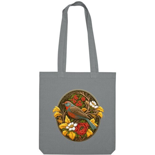 фото Сумка шоппер us basic, серый