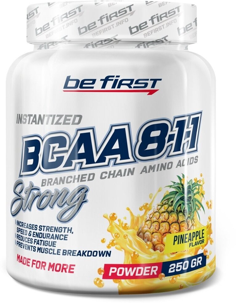 Be First BCAA 8:1:1 Instantized Powder 250 гр (Be First) Ананас