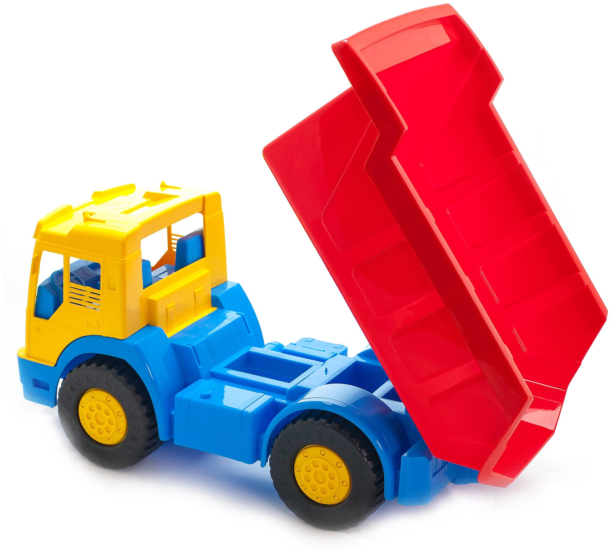 Игрушка Karolina toys, Автомобиль Бизон, детский красный - фото №3
