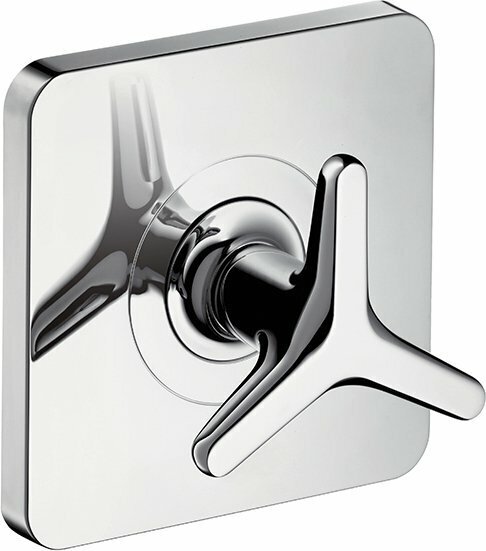 Запорный вентиль Hansgrohe 15973180 шпиндельный, скрытая часть