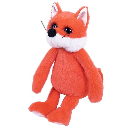 Реснички. Лисичка рыжая 20 см, M5128 реснички лисичка рыжая 20 см игрушка мягкая abtoys