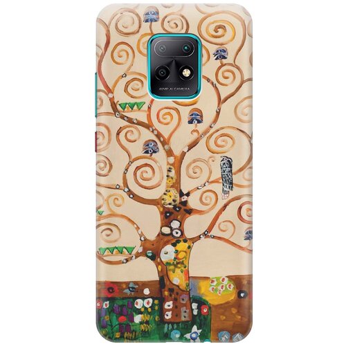 фото Cиликоновый чехол на xiaomi redmi 10x 5g / сяоми редми 10х 5г с принтом "климт" gosso