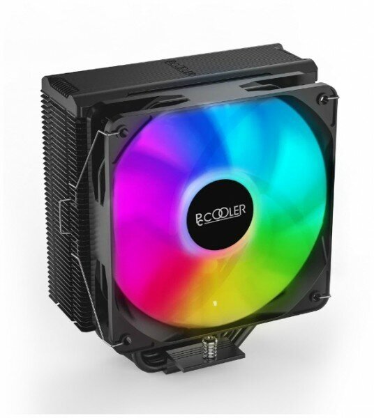 Вентилятор PCCooler Paladin 400 ARGB S115X/1200/AM4 (TDP 200W, 130mm PWM ARGB FAN, 4 тепловые трубки 6мм, 800-1600RPM, 18-28,6dBa)