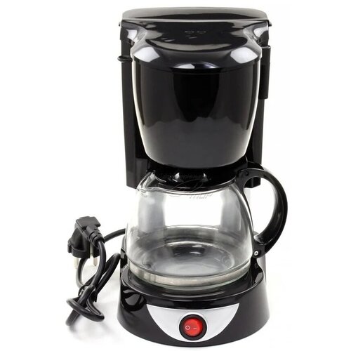 кофеварка maestro mr 1668 4 espresso moka Кофеварка MAESTRO KITCHEN MR406 (черная, 550Вт, 4-6 чашек)