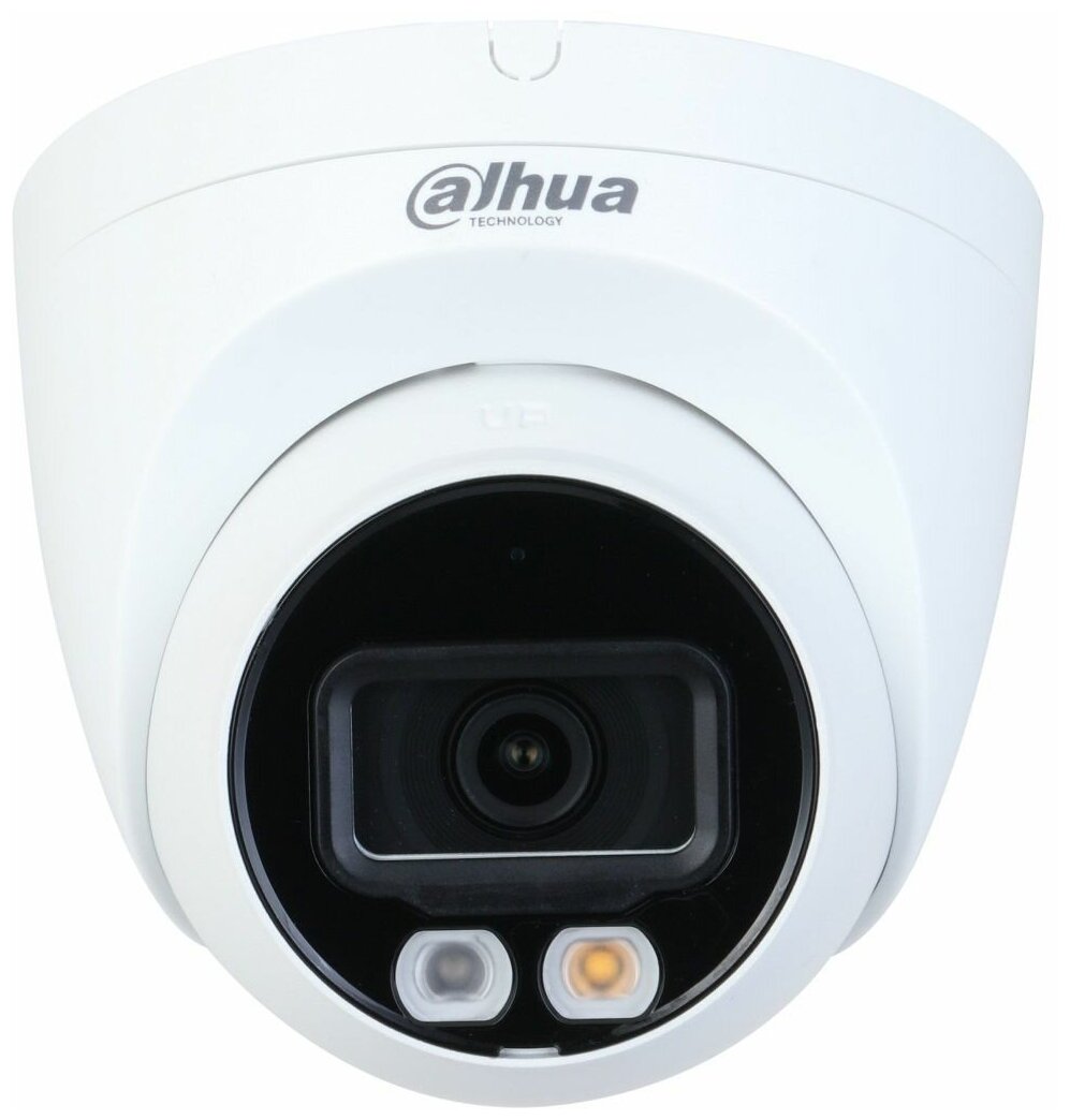 Видеокамера Dahua уличная купольная IP-видеокамера 2Мп 1-2.7 CMOS объектив 2.8мм