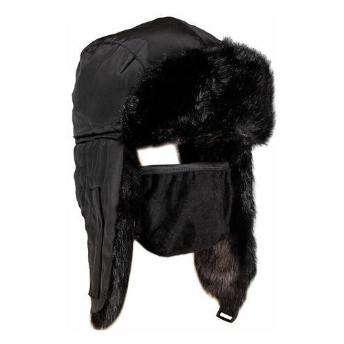 фото Шапка ушанка huntsman зимняя, размер 58, черный