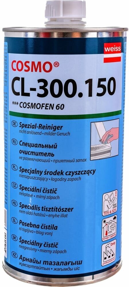 COSMO COSMOFEN 60 очиститель алюминия, металлическая банка 1000мл, CL-300.150