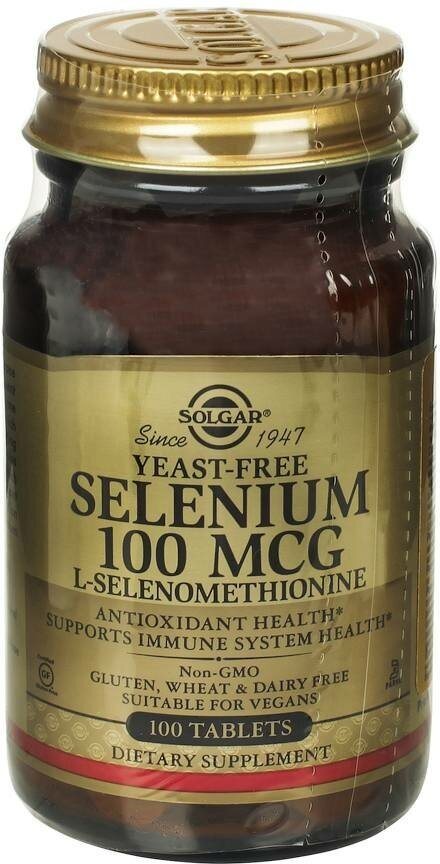 Solgar(Солгар) Селен-6 таблетки 100 мкг 100 шт. Solgar Vitamin and Herb - фото №4