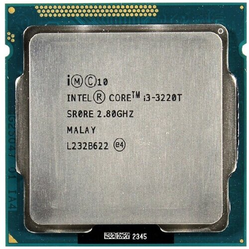 Процессор Intel Core i3-3220T Ivy Bridge LGA1155, 2 x 2800 МГц, OEM процессор intel pentium g2120 ivy bridge lga1155 2 x 3100 мгц oem