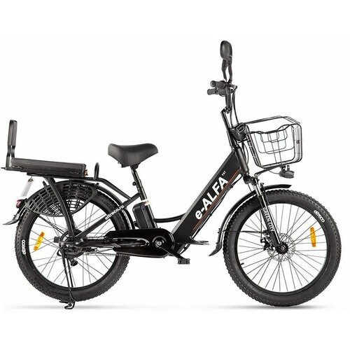 Электро фэтбайк GREEN CITY e-ALFA Fat черный 8990000₽