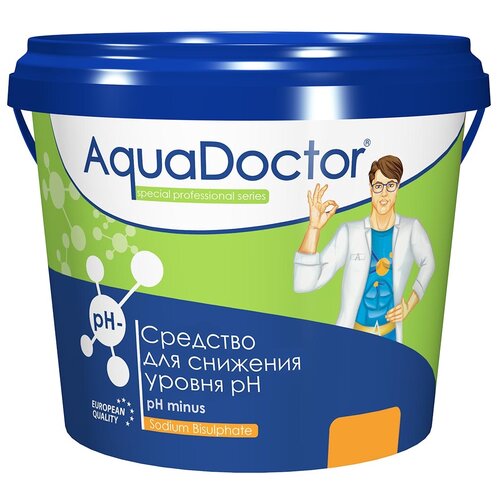 Гранулы для бассейна AquaDOCTOR PH Minus 5 кг