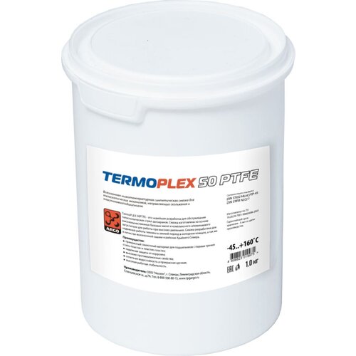Синтетическая алюминиевая смазка TermoPlex 50 PTFE-1 банка 1,0 кг