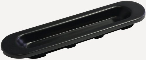 Изображение товара Ручка дверная Morelli MHS150 BL черный, ручки для межкомнатных дверей раздвижных комплект 2 шт, фурнитура