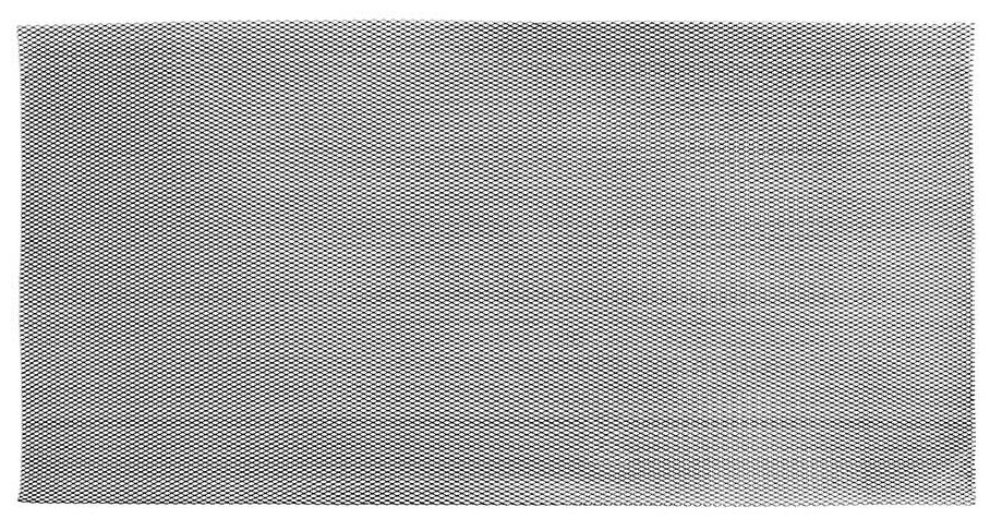 Сетка декоративная на решетку радиатора MESHMSK черная R10 ромб 1000х500 SB-105011