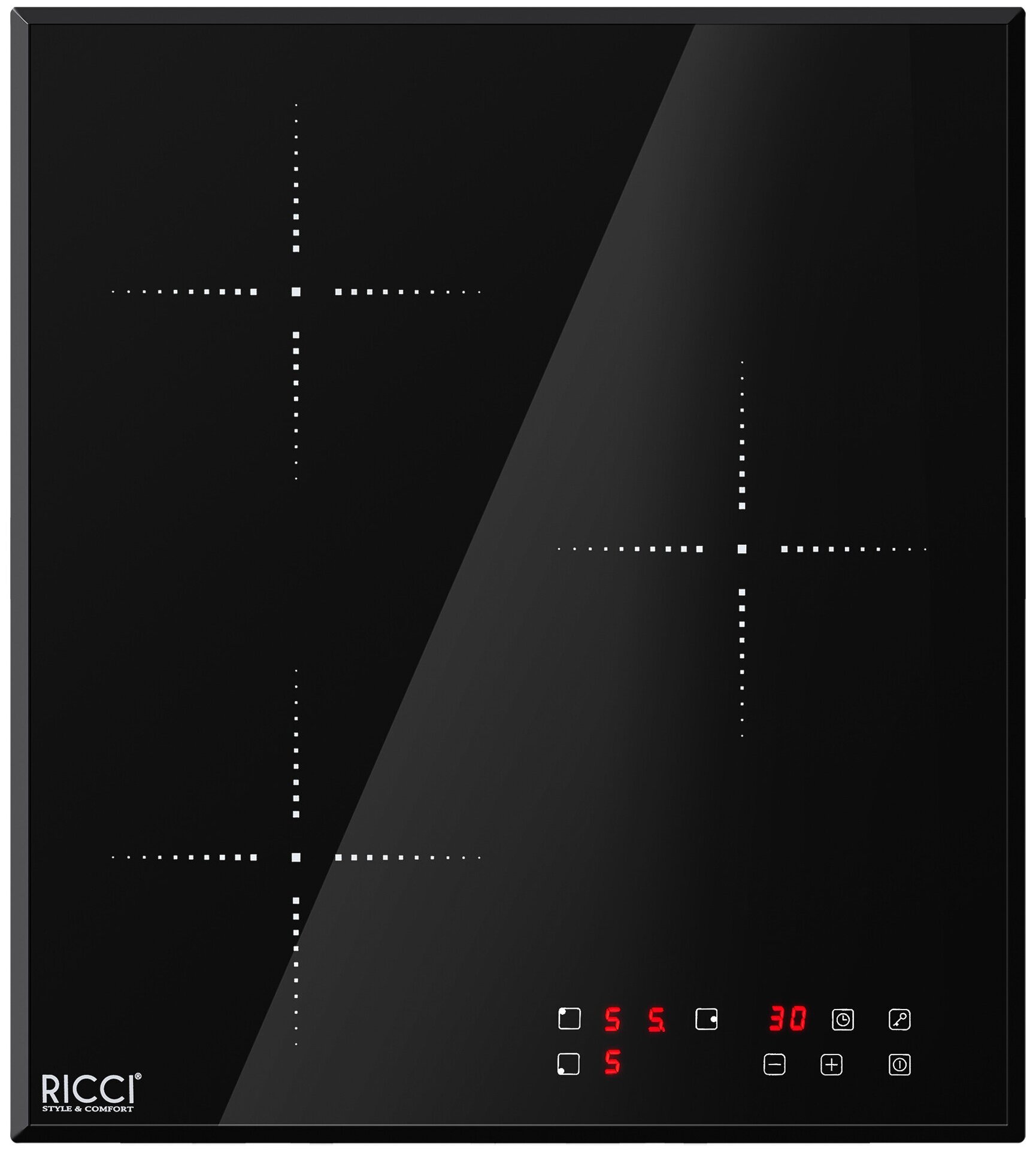 Встраиваемая электрическая варочная панель Ricci DCL-B35401B