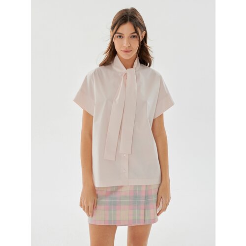 Блуза Pompa, размер 40, розовый блуза размер 40 розовый