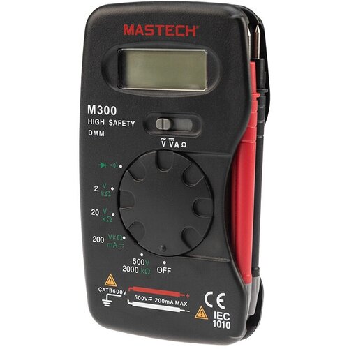 MASTECH Портативный мультиметр M300 13-2006 портативный цифровой мультиметр mastech m300