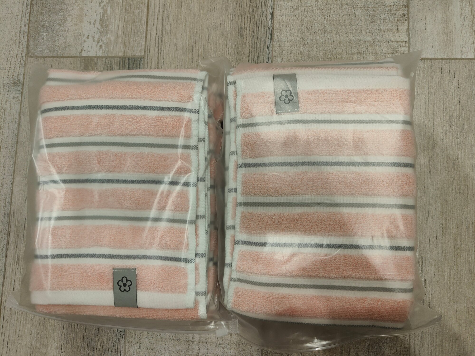 Полотенце махровое для рук и лица розовое 100% хлопок 35*75 см - фотография № 4