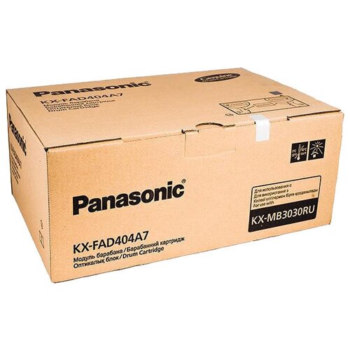 барабан panasonic kx mb3030ru o kx fad404a7 Фотобарабан Panasonic KX-FAD404A7, 20000 стр, черный