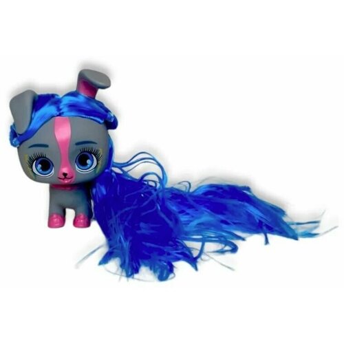 Зверьки игрушки для детей/ Цветные волосы с расческой